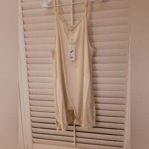 Women's C&V Short Romper-Mediun